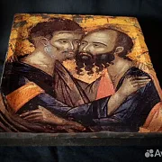 Подарочная икона святых Апостолов Петра и Павла — фотография 3