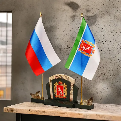 Каменная композиция «Герб» — красивый подарок
