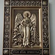 Резная икона Ангел Хранитель в подарок — фотография 10