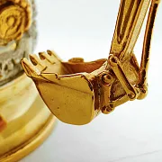 Латунный подстаканник «Магистраль» — оригинальный подарок — фотография 6