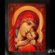 Подарочная икона Богоматери " Леньковская" — фотография 2