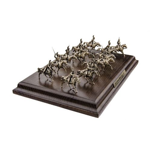 Диорама "Русские драгуны 1812 г." 1/72