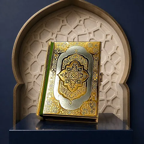 Коран № 3 — книга в кожаном переплёте — необычный подарок