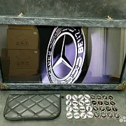 Нарды под стеклом «Mercedes AMG» — фотография 9