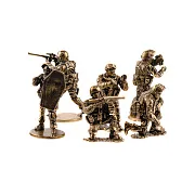 Бронзовый набор солдатиков «Антитеррористическая группа «Вымпел»», 6 шт., 1:35 — фотография 7