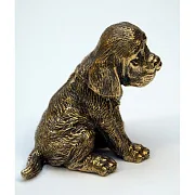 Бронзовая фигурка «Щенок большой» — фотография 2